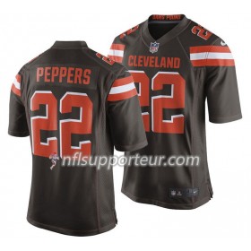 Maillot Homme Cleveland Browns Jabrill Peppers 22 Nike Brun